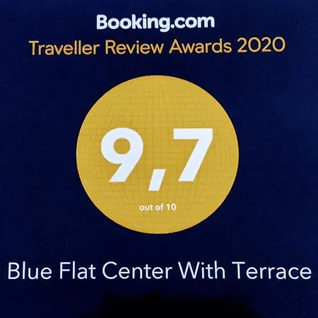 Blue Flat Center With Terrace * Malaga