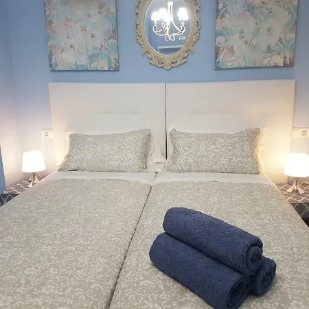 Blue Flat Center With Terrace *