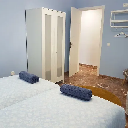 Blue Flat Center With Terrace * Malaga