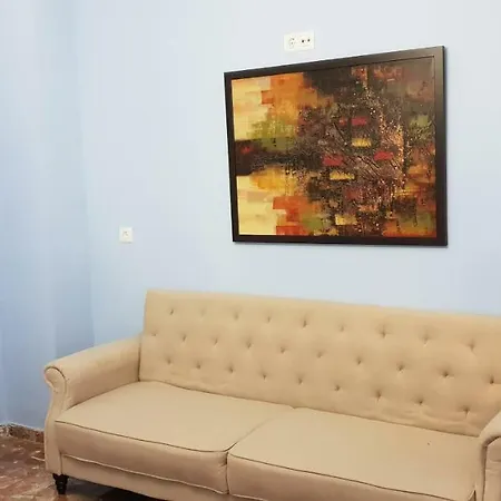 Blue Flat Center With Terrace Apartment *